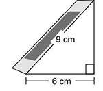 The picture shows a sandwich box: a sandwich box is shown with a right triangle side. the right tri
