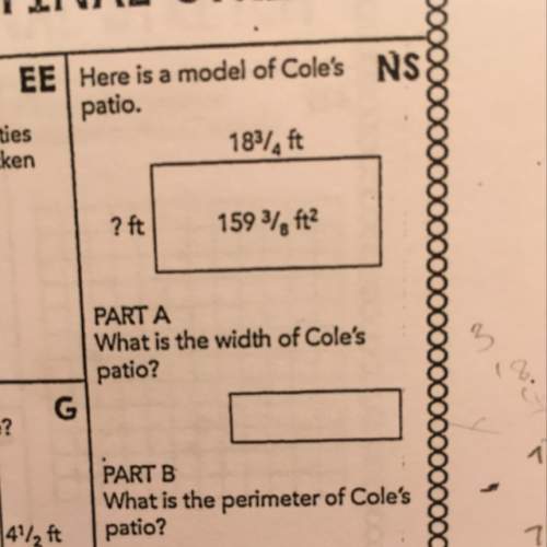 If the length is 18 3/4 and the whole area is 159 3/8 then what's the width? what is the perimeter
