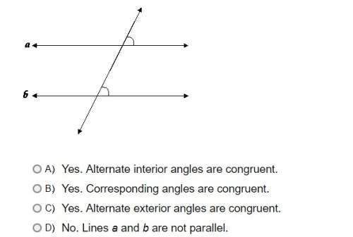 Are lines a and b parallel, and if so, why?  best explained and correct answer gets bra