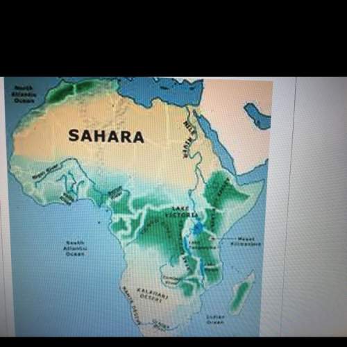 How does the sahara desert act like a barrier between north africa and sub-saharan africa.