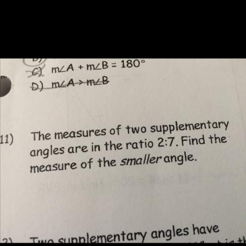 Can anyone me with this question on my geometry homework? (could you also explain it as well? )