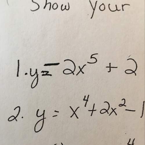 17 points. find the x and y intercepts and show work .  it’s number 2. y=x^4+2x^2-1