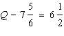 Solve.  anything !  a. -1/4 b. 12 2/3 c. 14 1/3 d.
