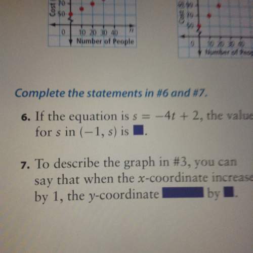 Only number 6  and it is linear relation  and show your work
