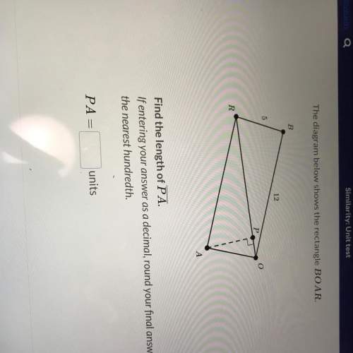 The diagram below shows the rectangle boar