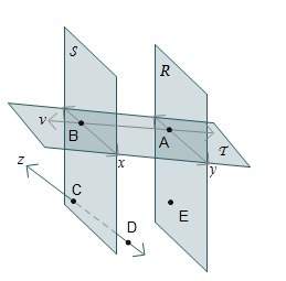 Need  planes s and r both intersect plane t . which statements are true based on the d
