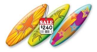 The sales tax on a surfboard is $12. what is the percent of sales tax?  answer asap!