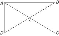 parallelogram abcd  is a rectangle. which statements are true? select each correct answer.  m∠ab