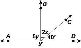 (a) name a pair of complementary angles. (b) name two supplementary angle pairs. (c) solve for each