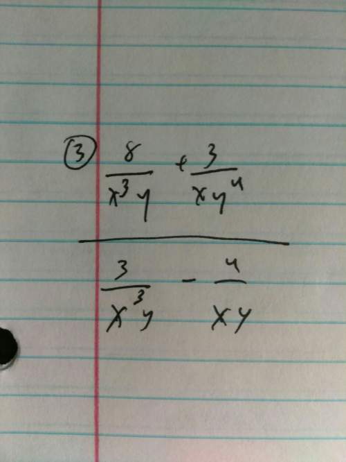 Number 38/x^3y+3/x^4y divided by 3/x^3y-4/xy