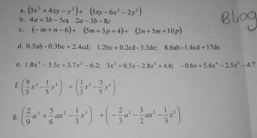 Quien me ayuda com este tema de suma de polinomios