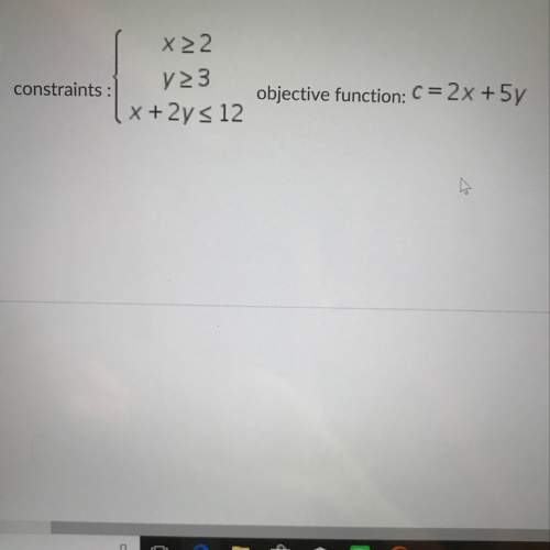 What is the maximum value of the objective function under then given constraints?