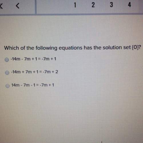 Which of the following equations has the solution set {0}?