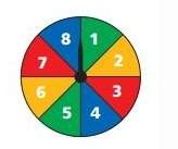 What is the probability that the spinner will land on 3 or 7?