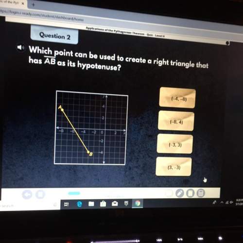 What point can be used to create a right triangle