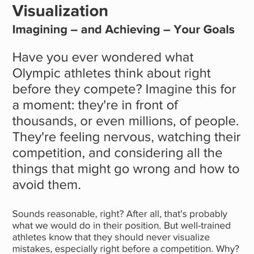 ILL MARK BRAINLIEST i need help please The visualization journal focuses on imagining your past.

Tr