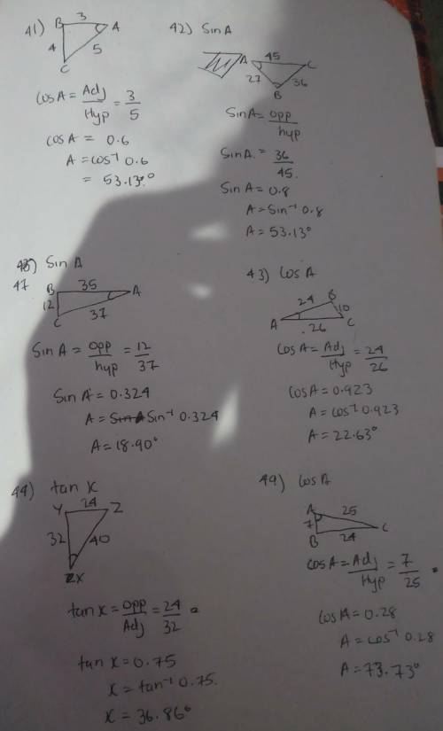 HELP PLEASE (special right Triangles)