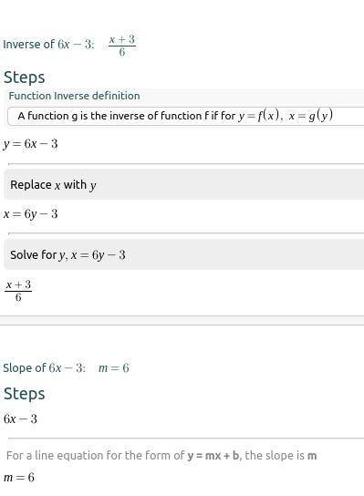 What is the y-value
y = 6x – 3
x+2y = 7