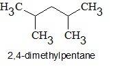 Draw the structure(s) of all of the possible monochloro derivatives of 2,4-dimethylpentane, c7h15cl.
