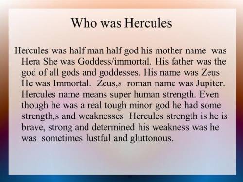 How can a man be a Hercules in weakness?