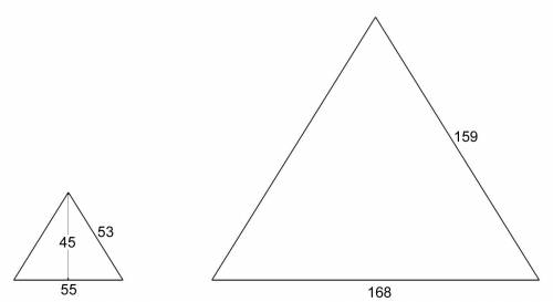 20 POINTS FOR ANY ONE ThAT CAN ANSWER

An isosceles triangle has base 56 mm and
perpendicular height