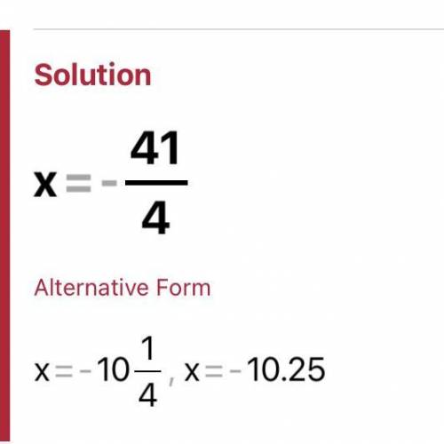 Solve the equation x2 - 6x – 41 = 0 to the nearest tenth.