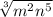 \sqrt[3]{m^{2}n^{5}  }