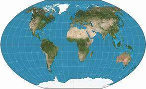 What is a map projection?

A.
a type of map that shows political boundaries
B.
a type of map that sh