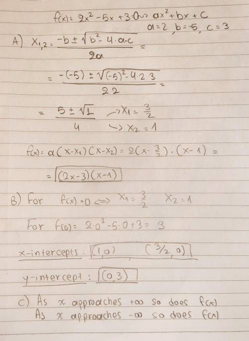 Please help me I don’t understand!

Please also show your work!
Part A: completely factor f(x).
Part