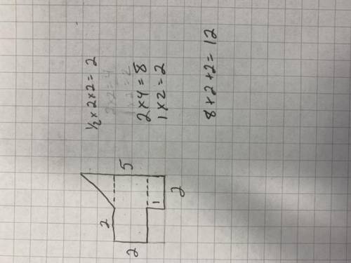 On your own sheet of grid paper (see above for link to grid paper), draw an irregular figure which h