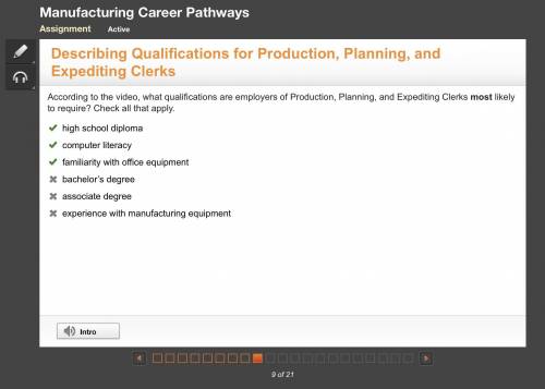 According to the video, what qualifications are employers of Production, Planning, and Expediting Cl