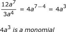 Is this expression a monomial?  explain. qs+5