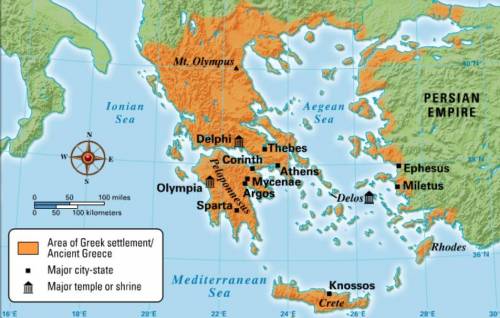 Locate & label ancient greek​
