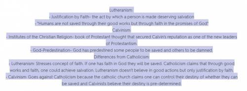 What were the main tenets of lutheranism, calvinism, and anabaptism, and how did theu differ from ea