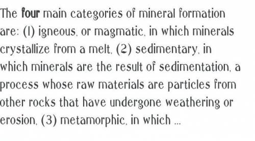 Which of the following is a way that minerals are used?