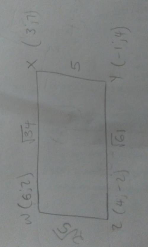 PLEASSS HEL

WXYZ has vertices W(6,2), X(3,7), Y(-1,4), and Z(4,-2) 
a)Find perimeter
b)Find the per