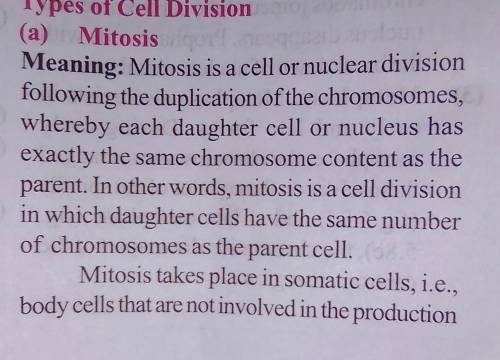 How is meiosis different from mitosis ​