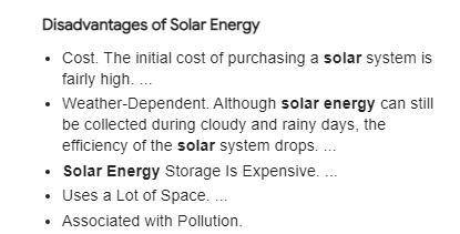 Energy from the sun is used by solar collectors to heat water or by solar cells to store energy for