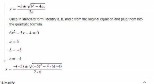 What is the answer (2x+1)(3x−4)=0