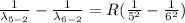 \frac{1}{\lambda_{5-2}}-   \frac{1}{\lambda_{6-2}}=R(\frac{1}{5^2}-\frac{1}{6^2} )