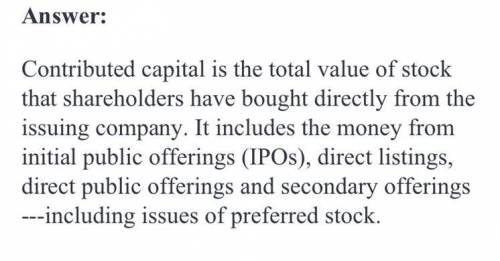 What is the amount that shareholders contribute