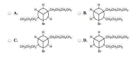 The elimination of 5−bromononane on treatment with potassium ethoxide is stereoselective. select the