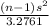 \frac{(n-1)s^2}{3.2761}