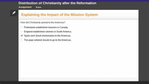 How did Christianity spread to the Americas?

Protestants established missions in Canada.
England es