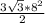 \frac{3\sqrt{3}*8^{2} }{2}