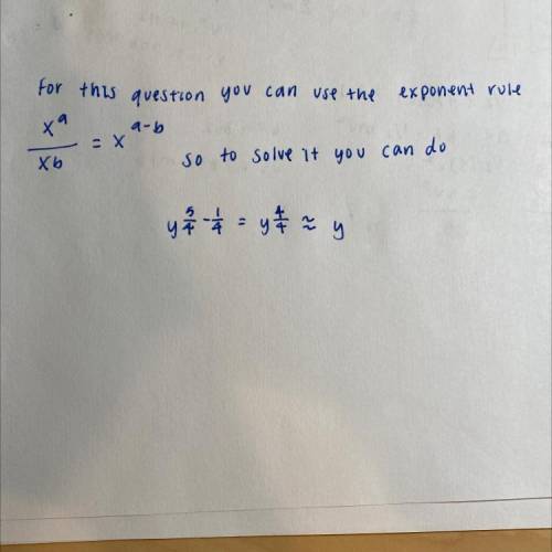 Could someone leave an explanation? I don’t understand how to solve properties of exponents. Thanks
