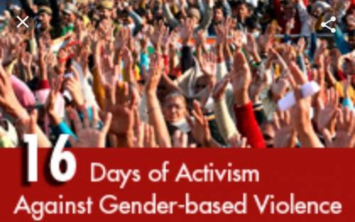 The role of 16 days of activism campaign​
