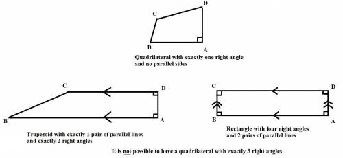 3. (05.02 LC) You can draw a quadrilateral with no parallel lines and at least one right angle. (1 p
