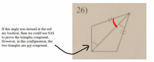 Determine if the two triangles are congruent. If they are State how you know. NO LINKS!!!​