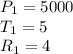 P_1 = 5000\\T_1 = 5\\R_1 = 4%\\\\\\\\I_1 = \frac{P_1R_1T_1}{100} = \frac{5000 \times 4 \times 5}{100} = 1000\\\\Amount_1 = 5000 + 1000 = 6000
